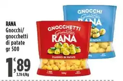 Rossotono Carrefour Gnocchetti di patate Rana offerta