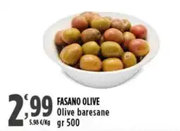 Rossotono Carrefour Fasano Olive Olive baresane offerta