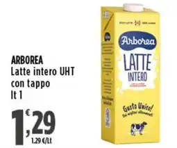 Rossotono Carrefour Arborea Latte intero UHT offerta