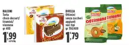 Rossotono Carrefour Balconi Torta choco dessert offerta