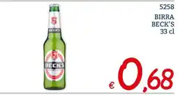 Zona Birra Beck's offerta
