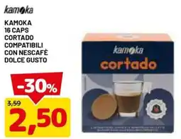 DPiù Kamoka cortado offerta
