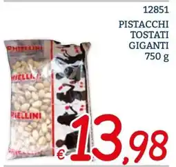 Zona Pistacchi tostati giganti Chiellini offerta
