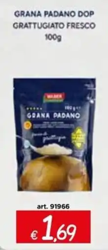 Zona Grana Padano DOP grattugiato fresco offerta