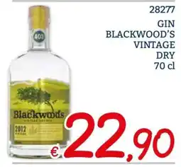 Zona Gin Blackwood's Vintage Dry offerta