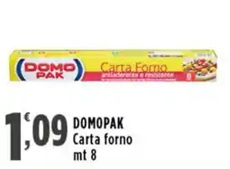 Rossotono Carrefour Domopak carta forno offerta