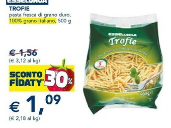 Esselunga Pasta fresca offerta