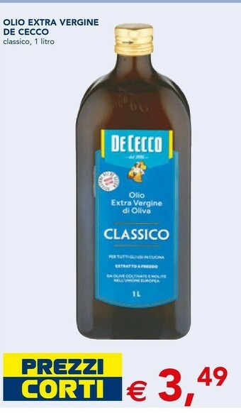 Esselunga Olio extravergine di oliva offerta