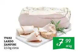 Zona Lardo Zampini offerta