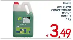 Zona Gel piatti concentrato limone Domus offerta