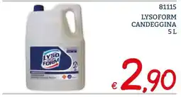 Zona Lysoform candeggina offerta