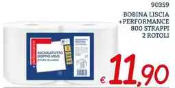 Zona Asciugatutto doppio velo performance offerta