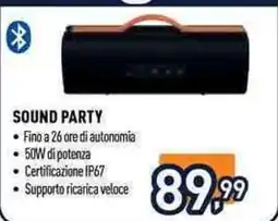 Unieuro Sound Party offerta