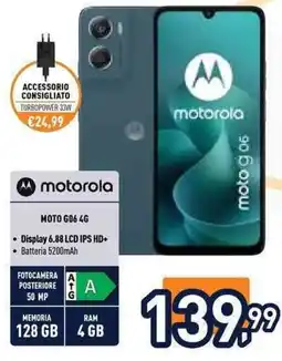 Unieuro motorola moto g06 4g offerta