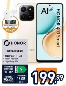 Unieuro Honor 400 Smart offerta
