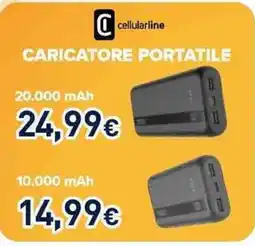 Unieuro Caricatore portatile cellularine offerta