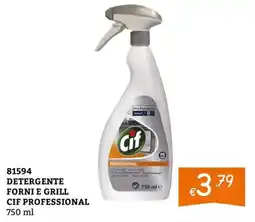 Zona Detergente forni e grill Cif Professional offerta