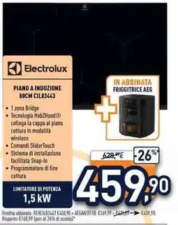 Unieuro Piano a induzione Electrolux offerta