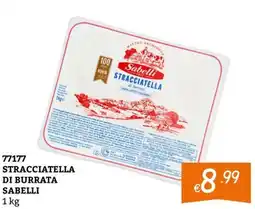 Zona Stracciatella di Burrata Sabelli offerta