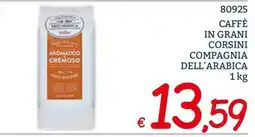 Zona Caffè in grani corsini compagnia dell'arabica offerta