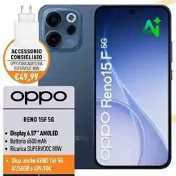 Unieuro Oppo Reno 15F 5G offerta