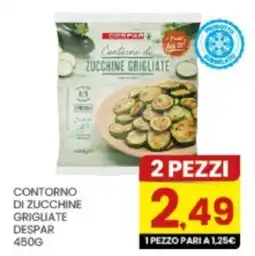 Despar Contorno di zucchine grigliate Despar offerta