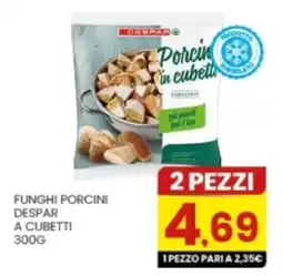 Despar Funghi porcini a cubetti Despar offerta