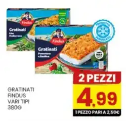Despar Gratinati Findus offerta