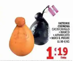 Deco Supermercati Fattorie Cremona Cacio Cavallo offerta