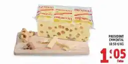 Deco Supermercati President Emmenthal offerta