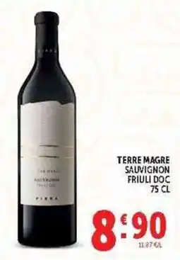 Deco Supermercati Terre Magre Sauvignon Friuli DOC offerta