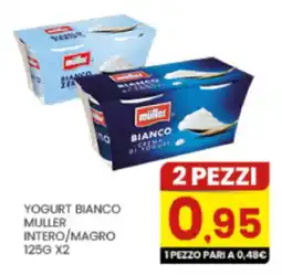 Despar Yogurt bianco Müller offerta