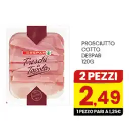 Despar Prosciutto cotto Despar offerta