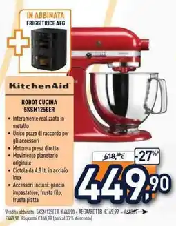 Unieuro KitchenAid Robot cucina offerta