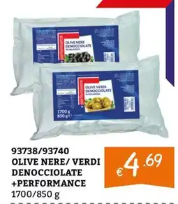 Zona Olive nere/verdi denocciolate +performance offerta