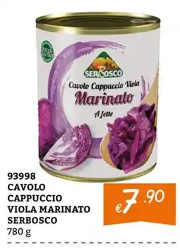 Zona Cavolo Cappuccio Viola Marinato Serbosco offerta