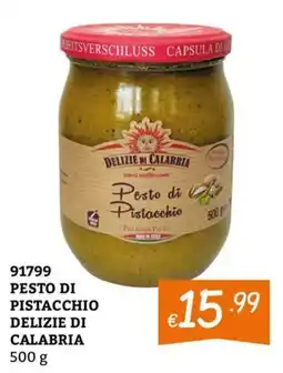 Zona Pesto di Pistacchio Delizie di Calabria offerta