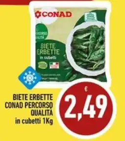 Conad City Biete erbette Conad percorso qualità offerta