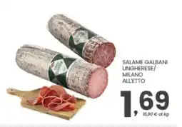 Despar Salame Galbani Ungherese/Milano all'etto offerta