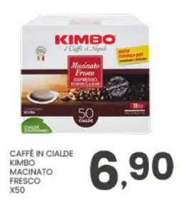 Despar Caffè in cialde Kimbo macinato fresco offerta