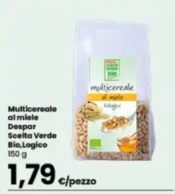 Despar Multicereale al miele Scelta Verde Bio,Logico offerta