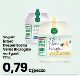 Despar Yogurt intero Despar Scelta Verde Bio,logico offerta