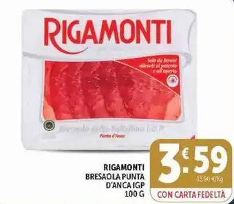 Rigamonti Bresaola Punta d'Anca IGP