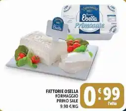 Deco Supermercati Formaggio Primo Sale Osella offerta