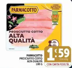 Deco Supermercati Parmacotto prosciutto cotto alta qualità offerta