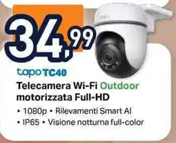Unieuro Tapo TC40 Telecamera Wi-Fi Outdoor offerta