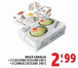 Deco Supermercati Dolce Carollo offerta