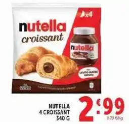 Deco Supermercati Nutella croissant offerta