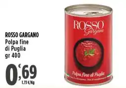 Rossotono Carrefour Rosso Gargano Polpa fine di Puglia offerta