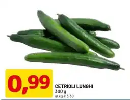 DPiù Cetrioli lunghi offerta